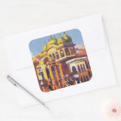 インドムットラ島を訪れる スクエアシール (封筒)