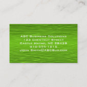 インドモダンディスクプロフェッショナル名刺 名刺 (裏面)