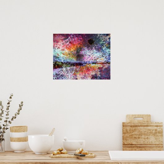 インドラ網 ポスター (キッチン)