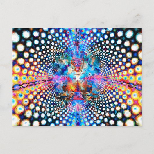 インドラ網 ポストカード (正面)