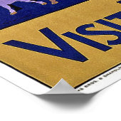 インドヴィンテージ旅行を訪れる ポスター (角)