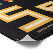 インドヴィンテージ旅行ポスター広告レトロプリント ポスター (角)