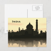 インドヴィンテージ観光旅行の追加 ポストカード (正面/裏面)