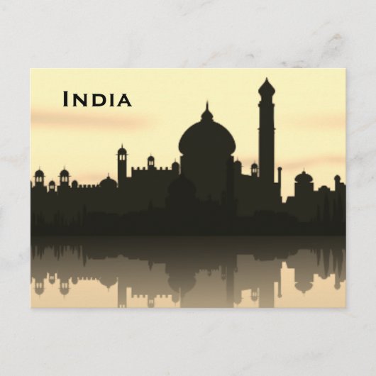 インドヴィンテージ観光旅行の追加 ポストカード (正面)