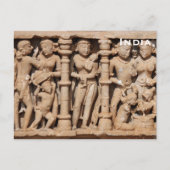 インドヴィンテージ観光旅行の追加 ポストカード (正面)