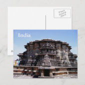 インドヴィンテージ観光旅行の追加 ポストカード (正面/裏面)