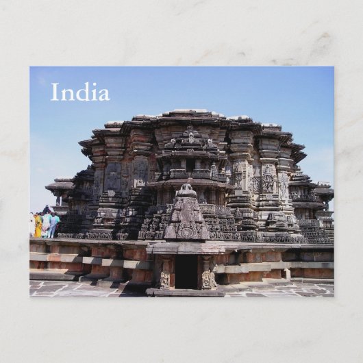インドヴィンテージ観光旅行の追加 ポストカード (正面)