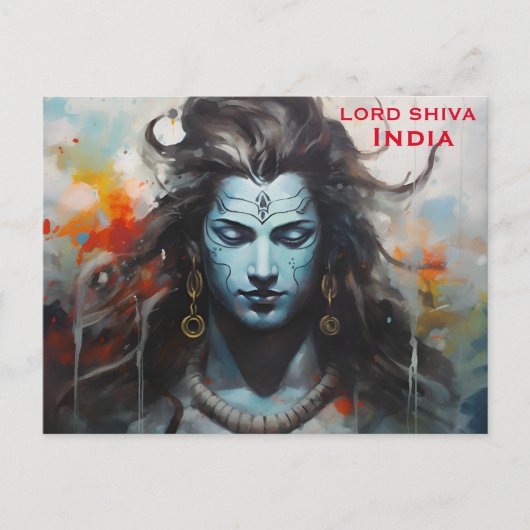 インドヴィンテージ観光旅行の追加 ポストカード (正面)