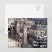 インドヴィンテージ観光旅行の追加 ポストカード (正面/裏面)