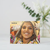 インドヴィンテージ観光旅行はがきを追加 ポストカード (スタンド正面)