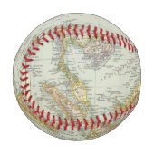 インド中国とマレーシア列島 野球ボール (正面左)