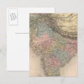 インド中央アジア ポストカード (正面/裏面)