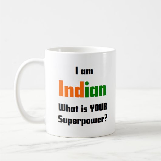 インド人 コーヒーマグカップ (左)