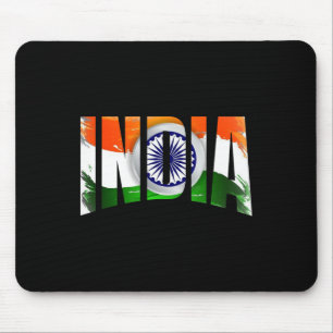 インド代表クリケットカップファンシャツジャージ マウスパッド