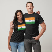 インド共和国デイインダスタンインディアン国旗8 Tシャツ (ユニセックス)