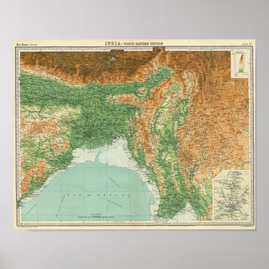 インド北東部 ポスター (正面)