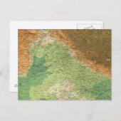 インド北西部 ポストカード (正面/裏面)