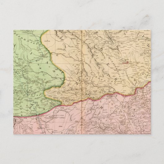 インド半島北部 ポストカード (正面)