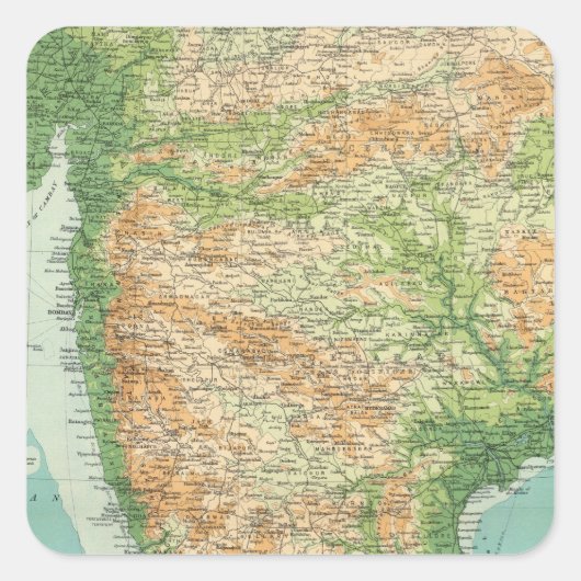 インド南部 スクエアシール (正面)