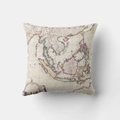 インド及び東のインディの地図 クッション (裏面)