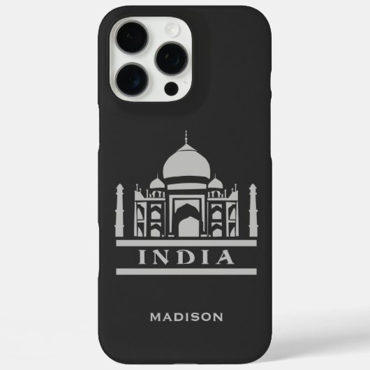 インド名前をカスタムするとカラー Case-Mate iPhoneケース (裏面)