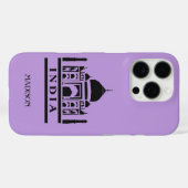 インド名前をカスタムする Case-Mate iPhoneケース (裏面 (横))