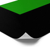 インド国旗のカスタムポスター ポスター (角)