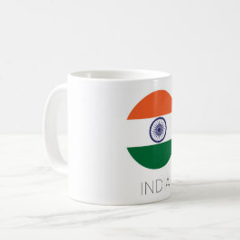 インド国旗のコーヒーカップ コーヒーマグカップ