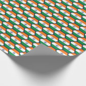 インド国旗のハニカムラッピング紙 ラッピングペーパー (角)