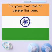 インド国旗のフライヤー チラシ (シングル)