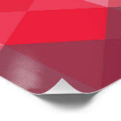 インド国旗の丸モダン《写真》ぼけ味 ポスター (コーナー)