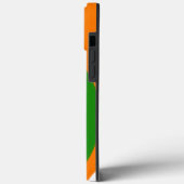 インド国旗の色万華鏡のように千変万化するパターン Case-Mate iPhoneケース (裏面 / 左)
