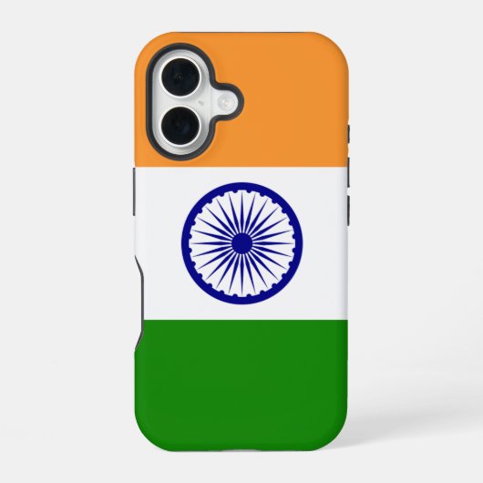 インド国旗のApple iPhone 16 Case-Mateケース 16ケース (裏面)