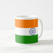 インド国旗アショカチャクラ コーヒーマグカップ (正面右)