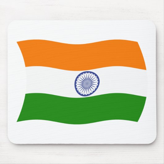 インド国旗マウスパッド マウスパッド (正面)