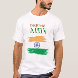 インド国旗三色Tシャツ | 愛国心あふれるデザイン Tシャツ