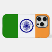 インド国旗 アップル iPhone 15 Pro Max ケース (裏面横)