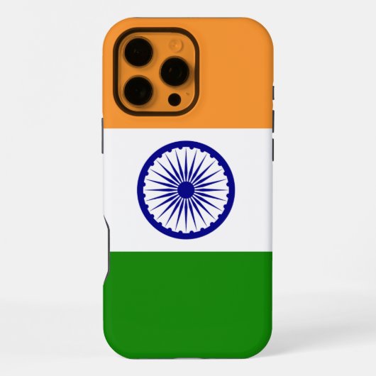 インド国旗 アップル iPhone 16 Pro Max ケース (裏面)
