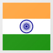 インド国旗 ウィンドウサイン (シート)