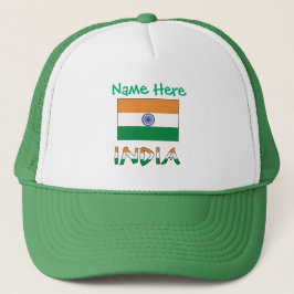 インド国旗 オーダーメイド 帽子