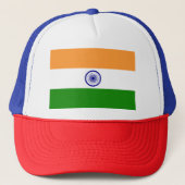 インド国旗 キャップ (正面)