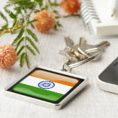 インド国旗 キーホルダー (側面)