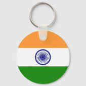 インド国旗 キーホルダー (裏面)