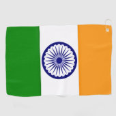インド国旗 ゴルフタオル (横)