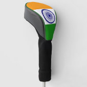 インド国旗 ゴルフヘッドカバー (アングル)