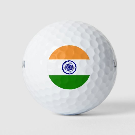 インド国旗 ゴルフボール (正面)