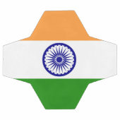 インド国旗 サッカーボール (フラット)