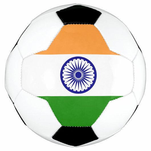 インド国旗 サッカーボール (正面)