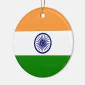 インド国旗 セラミックオーナメント (左)