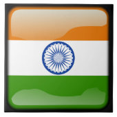 インド国旗 タイル (正面)